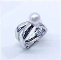 Anello Salvini Donna in Oro bianco Perla 80680777-14 - 80680777-14